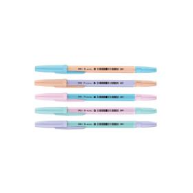 Kuličkové pero DELI - pastelový mix
