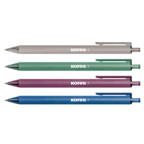 Kuličkové pero Kores Klick Pen Vintage - mix