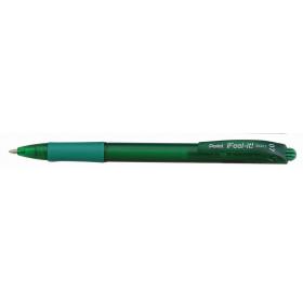 Kuličkové pero Pentel BX417 -  zelená