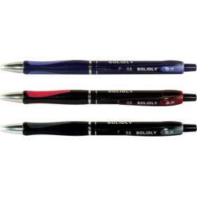 Kuličkové pero Solidly  -  barevný mix