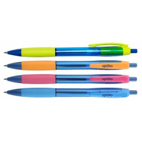 Kuličkové pero Spoko Aqua -  barevný mix