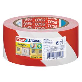 Lepicí pásky Tesa značkovací -  50 x 66 / červeno - bílá