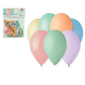 Nafukovací balónky - 26 cm / 10 ks / Pastel mix