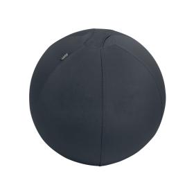 Míč gymnastický na sezení Leitz Ergo s těžítkem - tm. šedá / 55 cm