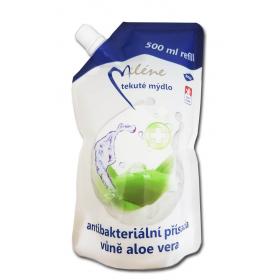 Mýdlo tekuté náplň - 500 ml / s antibakteriální přísadou / Aloe vera