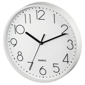 Nástěnné hodiny Hama P6-220 bílé / tichý chod / průměr 22 cm
