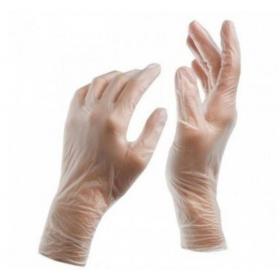 Ochranné rukavice latexové - rukavice M / 100 ks