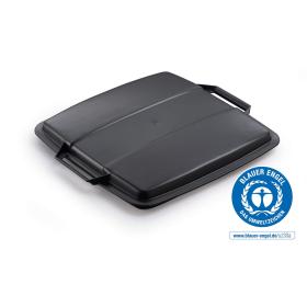 Odpadkové koše Durabin 90 l -  víko / černá