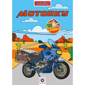 Omalovánka A5 - Motorky