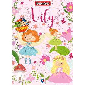 Omalovánka A5 - Víly