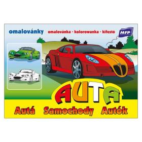 Omalovánky A5 - Auta