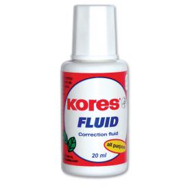 Opravné laky Kores Fluid  -  20 ml – štěteček