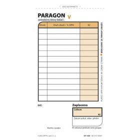 Paragon Optys  -  blok 75 mm x 150 mm / číslovaný 2 x 50 listů NCR / 1089