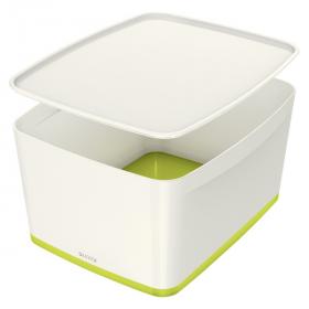 Organizační box Leitz MyBox - s víkem L / bílo - zelená