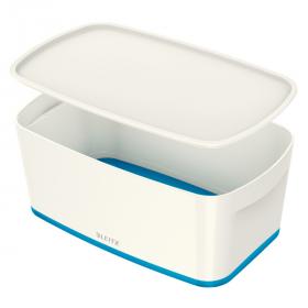 Organizační box Leitz MyBox - s víkem S / bílo - modrá