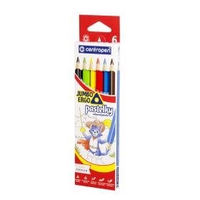 Pastelky Centropen JUMBO ERGO - 6 barev