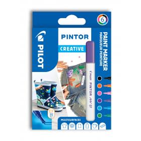 Pilot Pintor 4077 EF popisovače Creative akryl sada 6ks