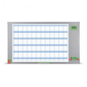 Plánovací tabule PLUS - roční / 725 x 50 x 1178