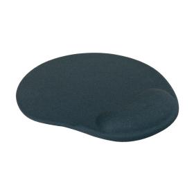 Podložka pod myš gelová LOGO  -  černá