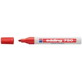 Popisovač Edding 750  -  červená