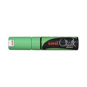 Popisovač křídový UNI Chalk Marker PWE-8K - fluo zelená