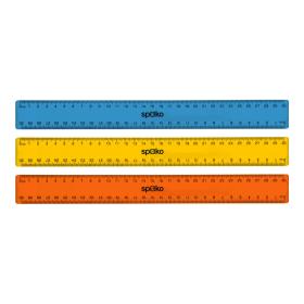 Pravítko SPOKO 30 cm - mix
