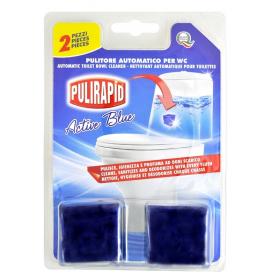 Pulirapid WC cubo active blue tablety 2 ks