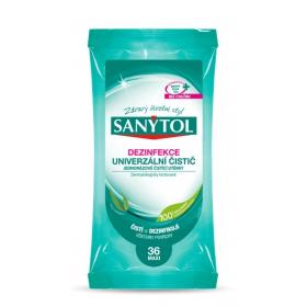 Sanytol ubrousky - proti prachu / dezinfekční / 2 x 36 ks