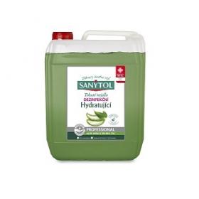 Sanytol Professional dezinfekční mýdlo hydratující / 5L / aloe vera a zelený čaj