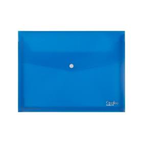 Spisové desky Opaline s drukem prostorové -  A4 / modrá