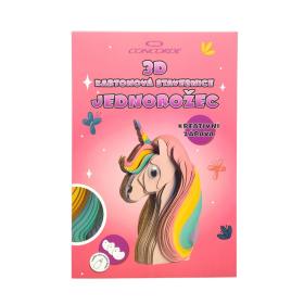 Stavebnice kartonová 3D Concorde - Jednorožec