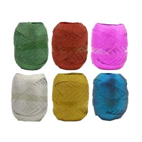 Stuha vázací 10 m - glitr mix