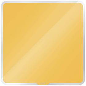Tabule magnetická skleněná Leitz COSY - 45 x 45 cm / teplá žlutá