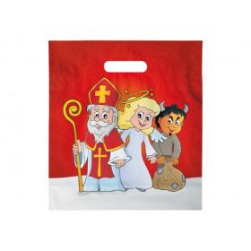 Taška Mikuláš M - mix s průhmatem 29 x 32 cm