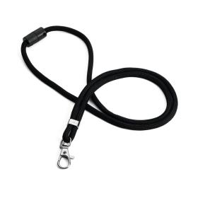 Textilní šňůrka Durable - černá / 46 cm