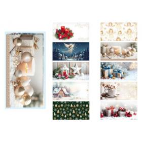 Vánoční obálka DL - mix motivů