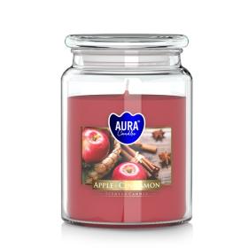 Vonná svíčka v dóze Maxi - Jablko a skořice