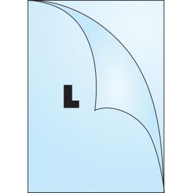 Zakládací obal tvar L  -  tvar L / A5 silný / 180 my / 100 ks