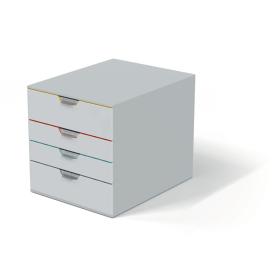 Zásuvkový box VARICOLOR® MIX - 4 zásuvky / bílá
