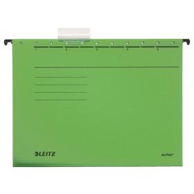 Závěsné desky Leitz Alpha  -  zelená