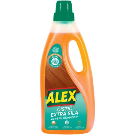 Alex čistič extra síla - na dřevo / 750 ml