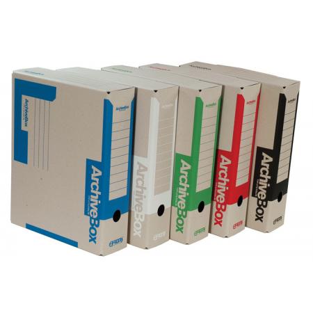 Box archivní A4 Emba - hřbet 7,5 cm / bílá