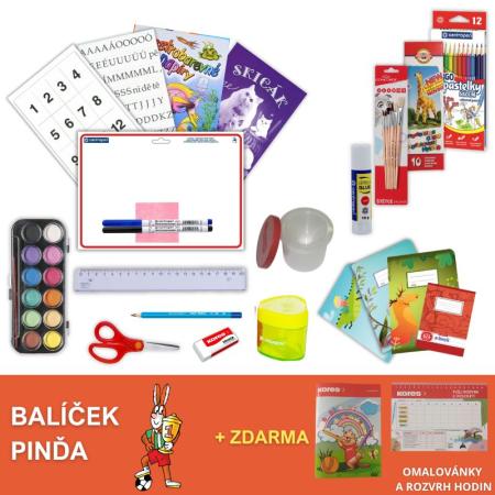 Balíček pro prvňáčky - Pinďa