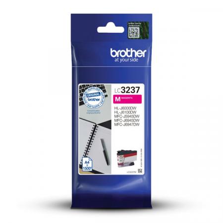 Brother originální ink LC-3237M, magenta, 1500str., Brother MFC-J5945DW, MFC-J6945DW, MFC-J6947DW