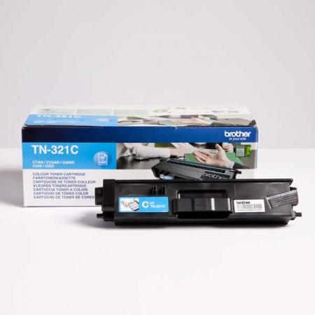 Brother originální toner TN-321C, cyan, 1500str., Brother HL-L8350CDW, HL-L9200CDWT,  O