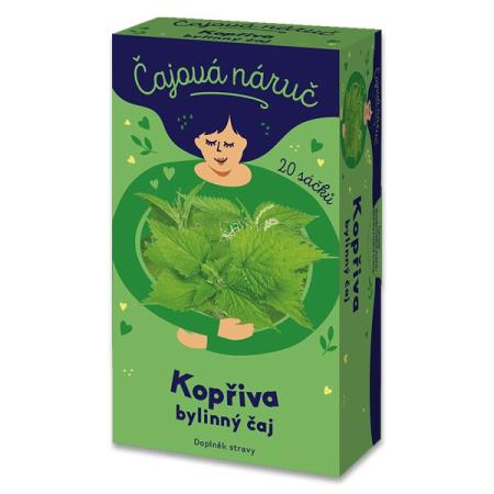 čaj LEROS Čajová náruč Kopřiva