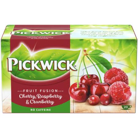 Čaj Pickwick ovocný - třešeň s malinami