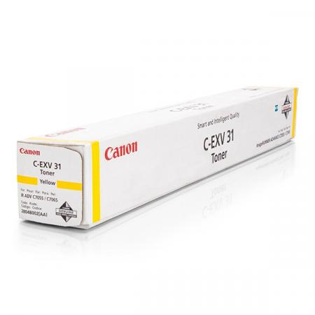 Canon originální toner CEXV31, yellow, 52000str., 2804B002, Canon iR-C7055, 7065, O