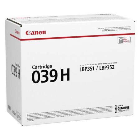Canon originální toner CRG 039H, black, 25000str., 0288C001, Canon imageCLASS LBP351dn, LBP351x, LBP352dn, LBP352x, O