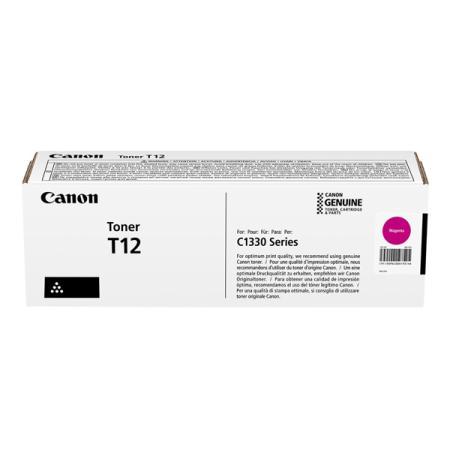 Canon originální toner T12, magenta, 5300str., 5096C006, Canon i-SENSYS X C1333, O